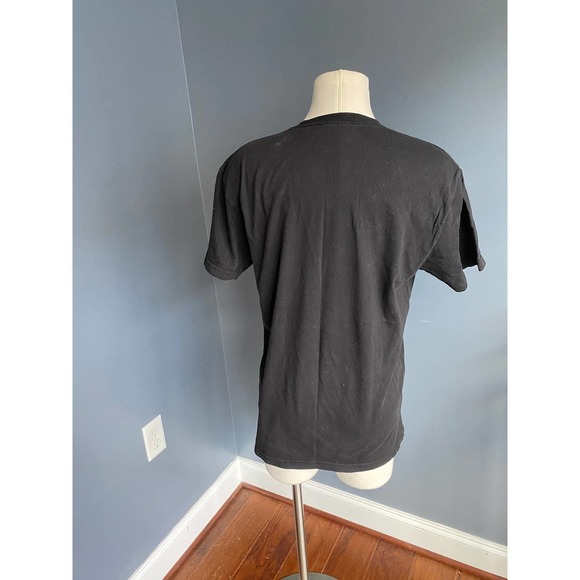 Men's Black indie t shirt, size Medium - Picture 5 of 7